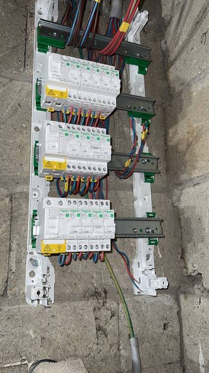 Remplacement complet d'un tableau électrique vétuste
